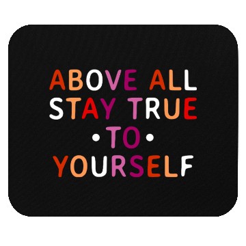 Discover Lesbian Pride Bold LGBTQ Statement Empowerment Mouse Pads
