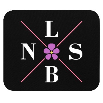 Discover Subtle Lesbian Violet Flower Hidden Pride Mouse Pads