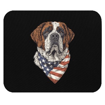 Discover Saint Bernard Mouse Pads