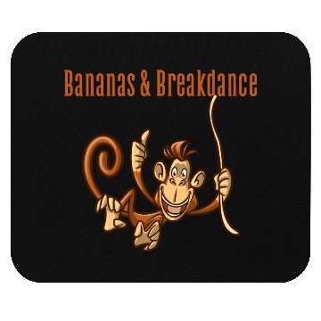 Discover Dancing Monkey | Bananas & Breakdance | Unisex | Mouse Pads