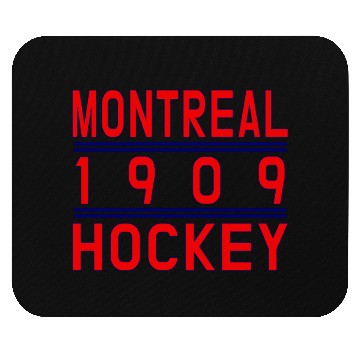 Discover Montreal Hockey Classic Mouse Pads