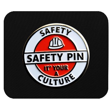 Discover Safety Pin Mouse Pads