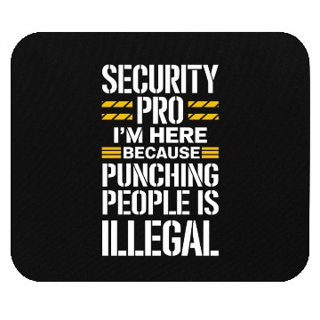 Discover Private Security Professional Bodyguard VIP Mouse Pads