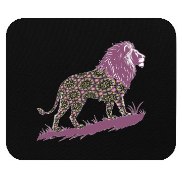 Discover Star of David Pattern 1 Lion of Judah Mouse Pads