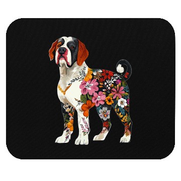 Discover Saint Bernard Mouse Pads