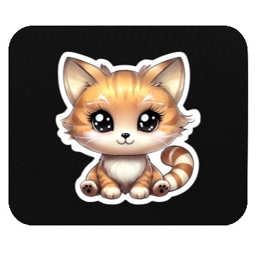 Discover Kawaii Cat Mouse Pads