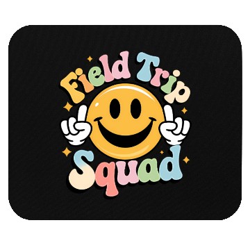 Discover School Field Trip Squad Teacher Mouse Pads