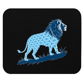 Discover Star of David Pattern 2 Lion of Judah Mouse Pads