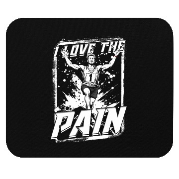 Discover Marathon Marathoner Running Mouse Pads