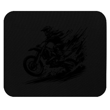 Discover Motocross Action With Dirt And Dust Mouse Pads