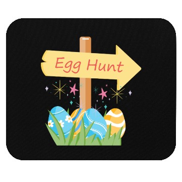 Discover Egg Hunt Adventure – Fun & Festive Easter Apparel Mouse Pads