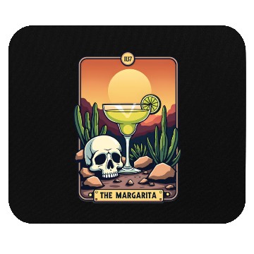 Discover Mexican Cinco De Mayo The Margarita Tarot Card Mouse Pads