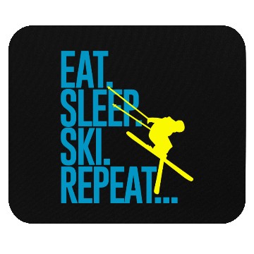 Discover Skiing Mouse Pads