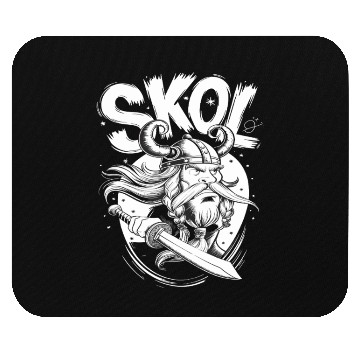 Discover Skol Viking Warrior Fantasy Art Adventures Mouse Pads