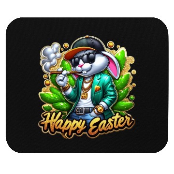 Discover Happy Easter Bunny Mouse Pads