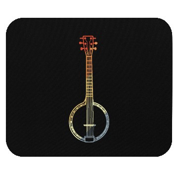 Discover Banjo Sketch 90s Look Mouse Pads