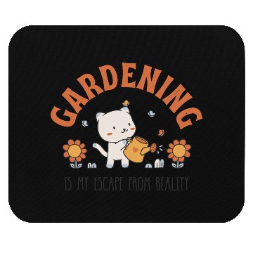 Discover Gardening Is My Escape From Reality Mouse Pads