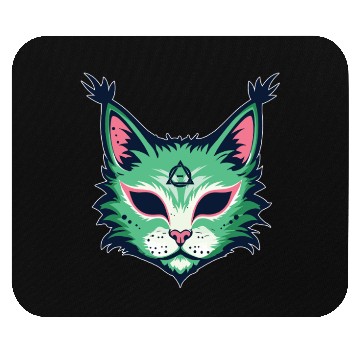 Discover Therian Mask Alter Otherkin Theta Delta Mouse Pads