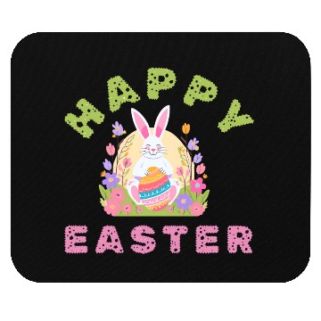 Discover Happy Easter | Cute Easter Design Mouse Pads