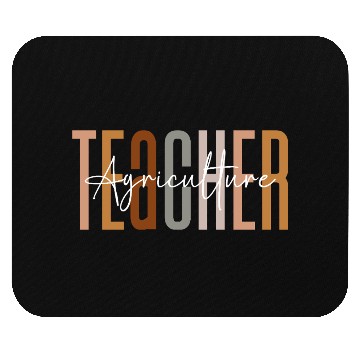Discover agriculture Teacher Squad Funny Teacher Crew Mouse Pads