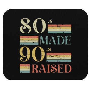 Discover Classic 80's Made 90's Raised old vintage retro Mouse Pads