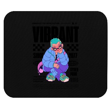 Discover Electric Night: Cyberpunk Mouse Pads