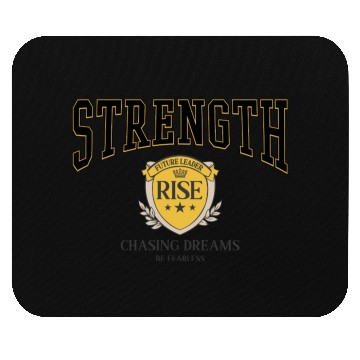 Discover College-Inspired Motivational Lettering Design Mouse Pads