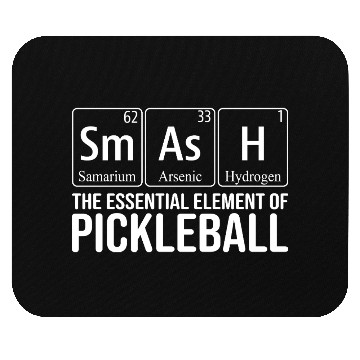 Discover Funny periodic table of the element Pickleball Mouse Pads