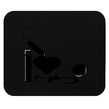 Discover I Love Me Doing You – Abstract Graphic Design Mouse Pads