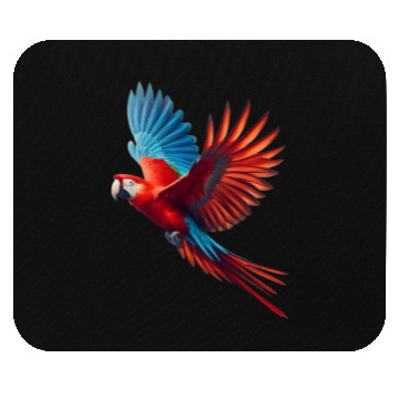 Discover macaw parrot Mouse Pads
