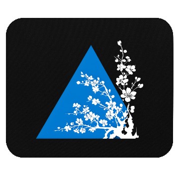 Discover Triangle and Blossom Mouse Pads