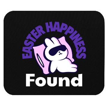 Discover Easter Happiness Found Pink/Purple Mouse Pads