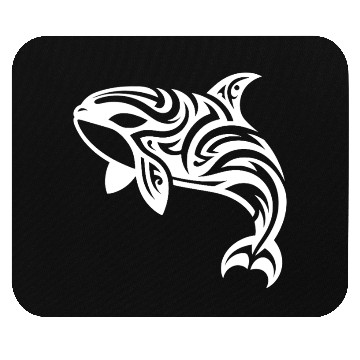 Discover Eleganter Orca T Tattoo Style Mouse Pads