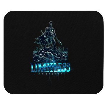 Discover Limitless Warrior of Darkness Mouse Pads