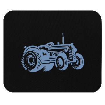 Discover Tractor Silhouette Farmer Agriculture Mouse Pads