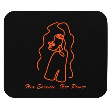 Discover Her essence, Her power.Motivation,Inspire women Mouse Pads