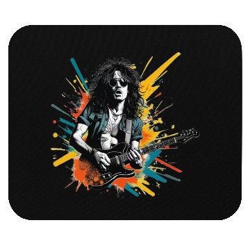 Discover Rock and Roll Youth Avatar Stickers Mouse Pads