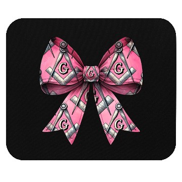 Discover Coquette Bow Freemason Symbols Freemasonry Mom Mouse Pads