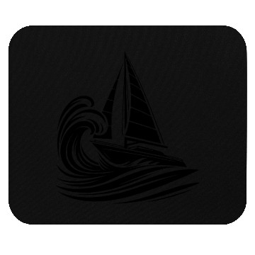 Discover Elegant Sailing Boat In Swell Mouse Pads