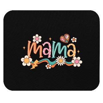 Discover Retro Mama Groovy Mother’s Day Mouse Pads