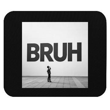 Discover BRUH Moment Deep Thought Youth Mouse Pads