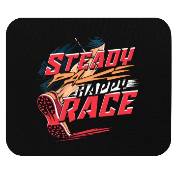 Discover Marathon Marathoner Steady Place Happy Race Mouse Pads