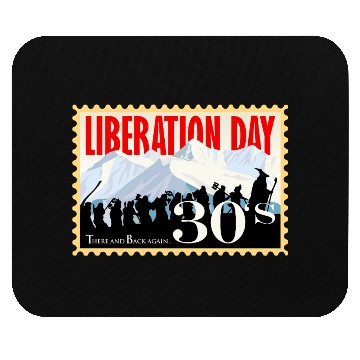 Discover Liberation Day, There & Back Again 1930's Mouse Pads