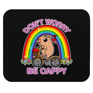 Discover Don't worry be cappy Mouse Pads