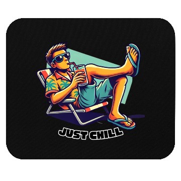 Discover Just Chill Mouse Pads