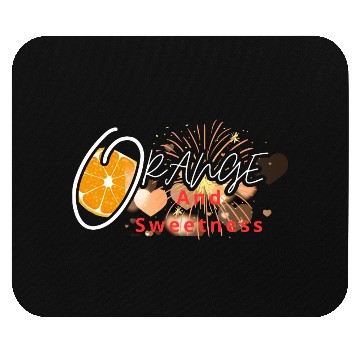 Discover Orange and sweetness Mouse Pads