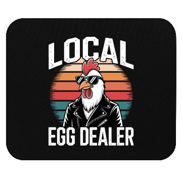Discover Local Egg Dealer Easter Sunday Retro Vintage Mouse Pads