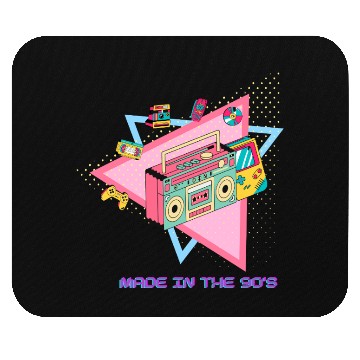 Discover Made in the 90s – Retro Vibes Throwback Design Mouse Pads