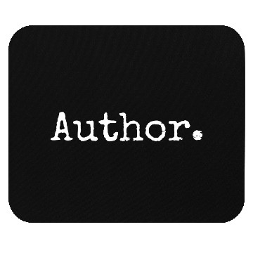 Discover Author/Writer | Simple Phrase Mouse Pads