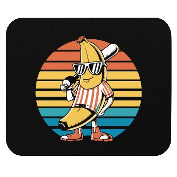 Discover Baseball Banana Mouse Pads